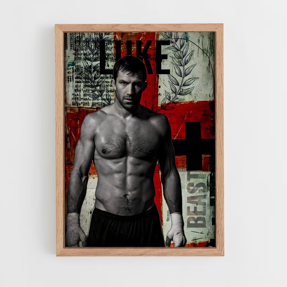 Poster Luke rockhold – affiche MMA (vue 4)